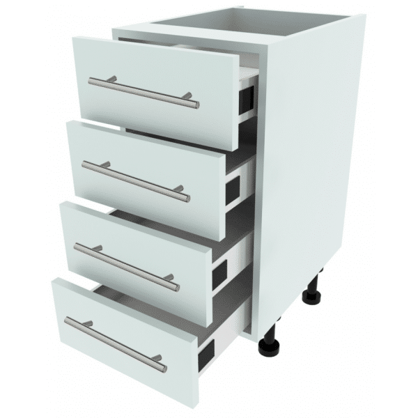 400 4 Drawer Base Unit – Flat Pack