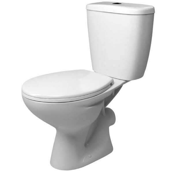Close Coupled WC Pan, Cistern & PP Soft-Closing Seat Set