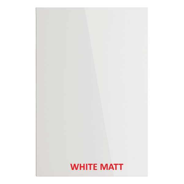 White matt cabinet door